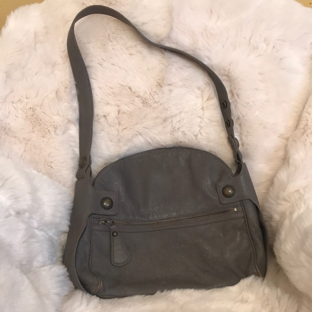 Vintage Marc Jacobs grey leather purse